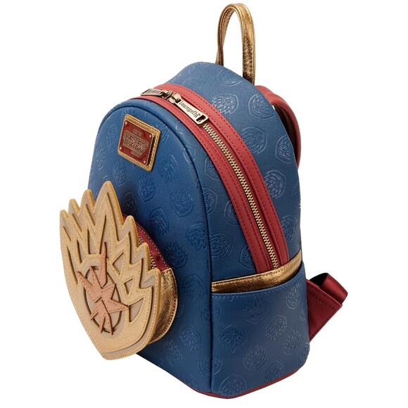 Loungefly Guardians of the Galaxy Vol. 3 Ravager Badge Mini Backpack NWT - Picture 3 of 6